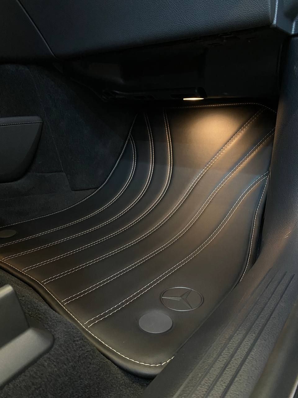 Изготовление ковриков из экокожи премиум